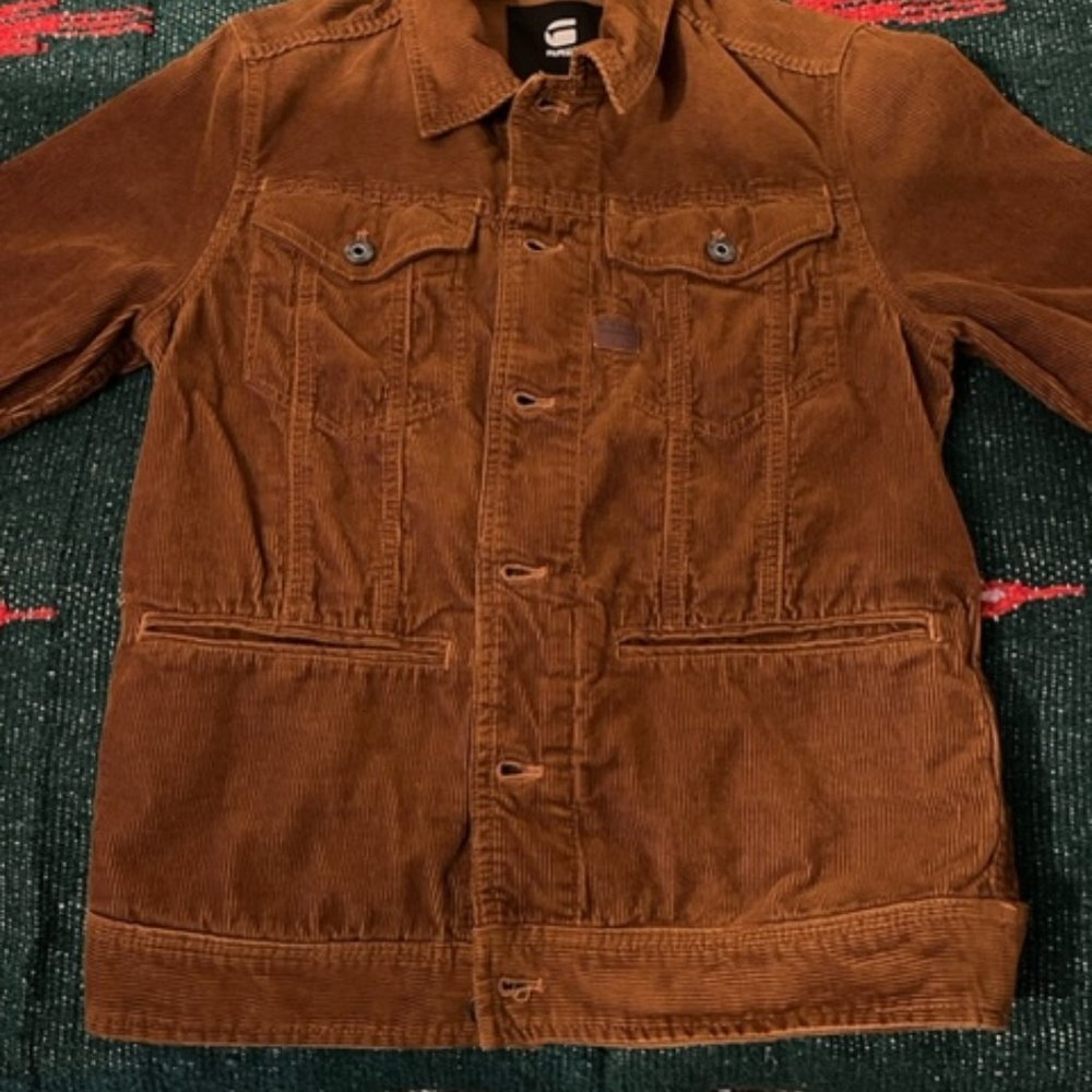 G-Star Corduroy Trucker Jacket - Small